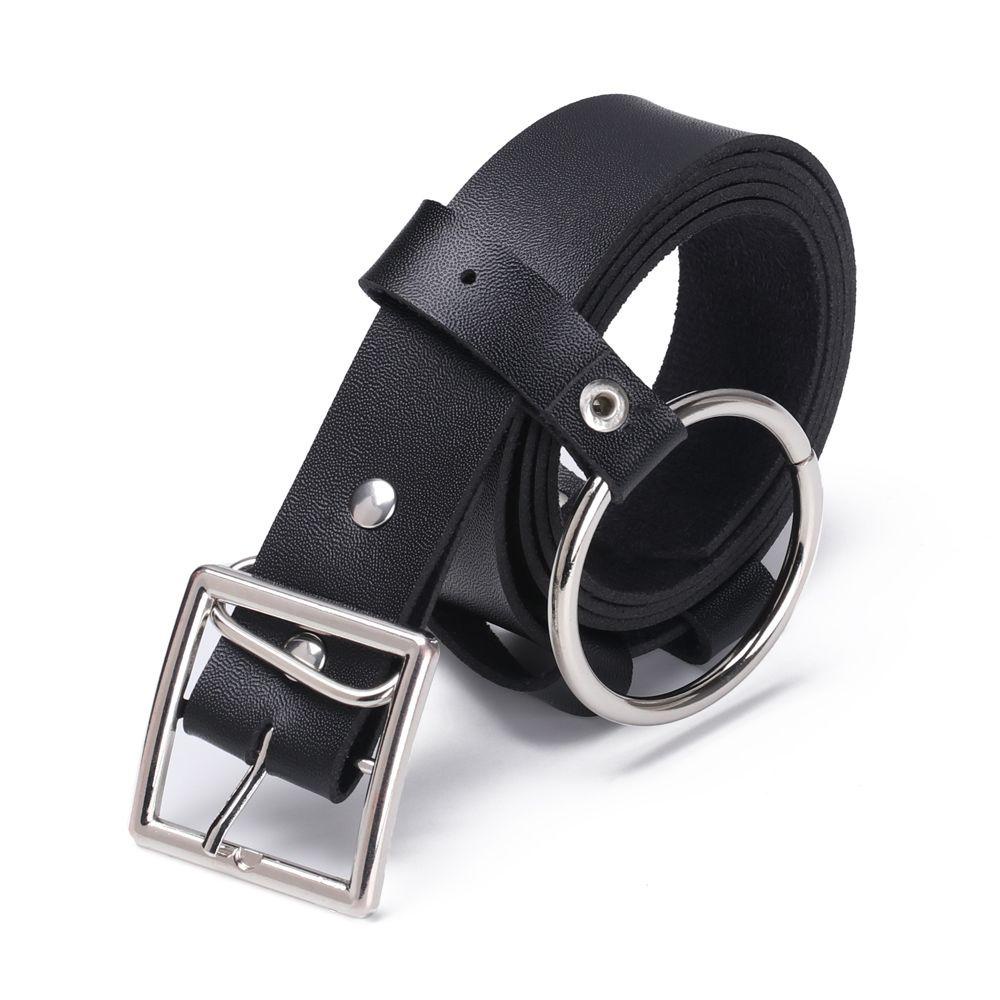 Vòng Cổ Choker Da Pu Phối Dây Xích Kim Loại Phong Cách Rock Punk