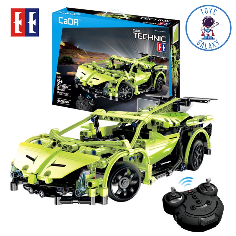Đồ Chơi Lắp Ráp Kiểu LEGO Mô Hình Điều Khiển Từ Xa RC Technic Siêu Xe Lamborghini Veneno C51007