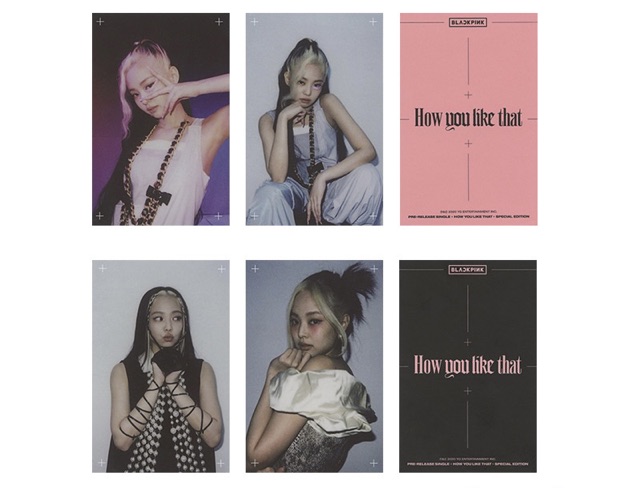 Card  album ảnh Blackpink How You Like That