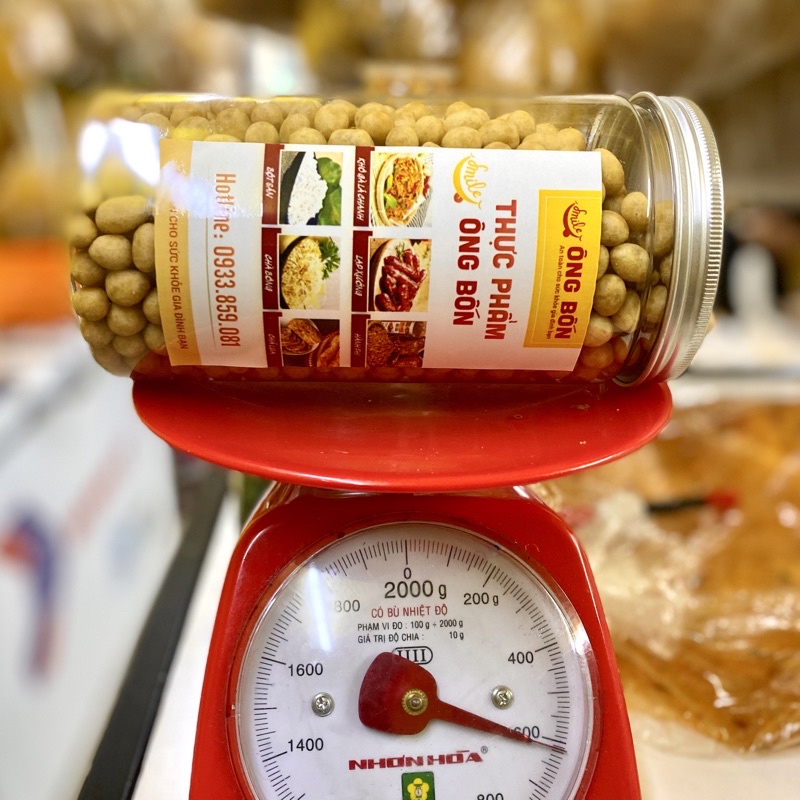 Đậu Phộng Da Cá Nước Cốt Dừa - Hũ 600g Như Hình