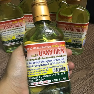 Combo 5 chai dầu tràm cho bé