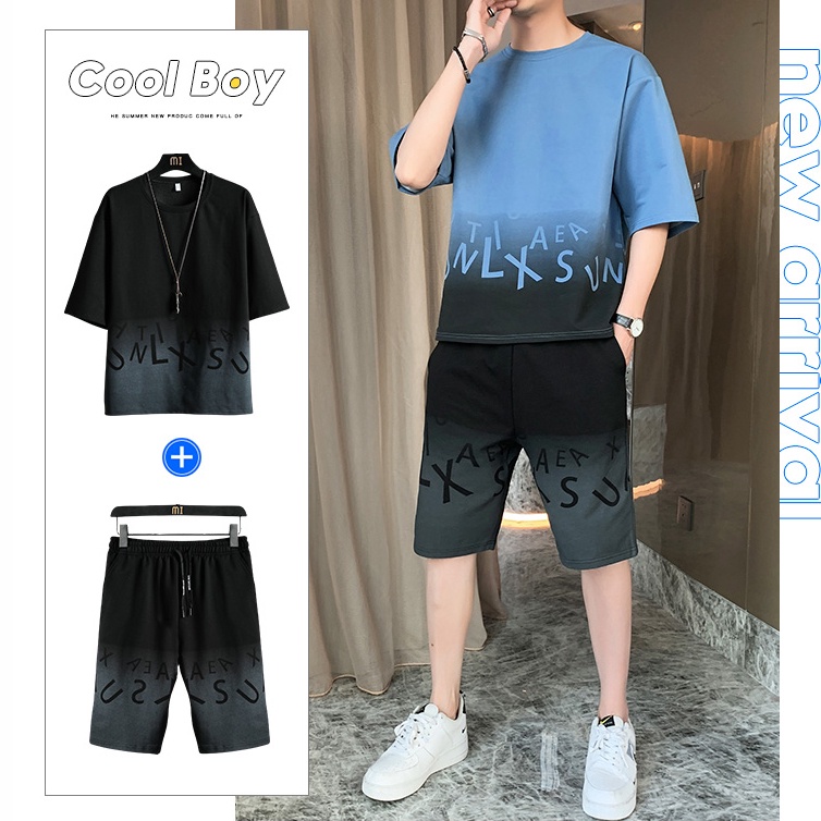 Bộ Quần Áo Nam Tay Phối Khuy Cổ Hàn Quốc Sành Điệu Zenkonam MEN QA 129