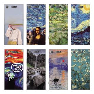 Ốp điện thoại từ tpu mềm in họa tiết Van Gogh cho Sony Xperia L1 /L2 /L3 /XA1 /XA Ultra/C6