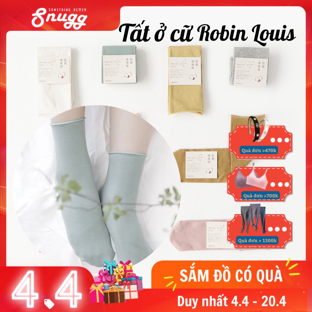 Tất cổ cao Robin Louis - tất chân ở cữ-Snugg SNU2033