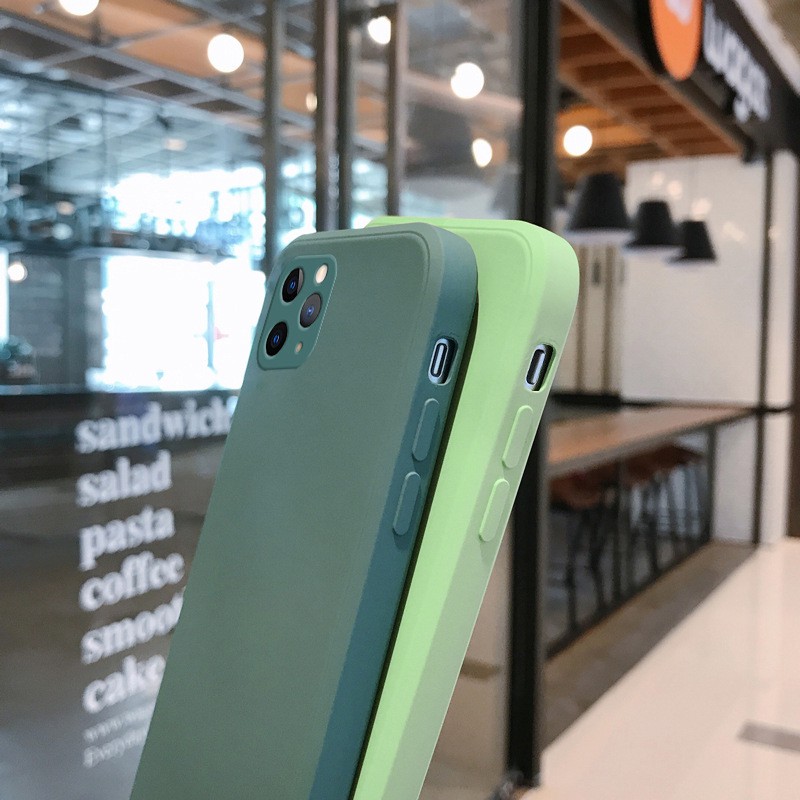 QIANZI Ốp Lưng Silicon Bảo Vệ Camera Cho Iphone 11 Pro Max X Xr Xs Max 7 8 Plus Se 2 2020 6plus