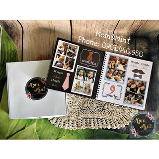 Album năm đầu đời của bé  - boy - Srcapbook