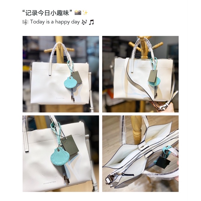 TINUONGSHOP- Túi tote Paco••mảrtin Women's Tote bag-trắng