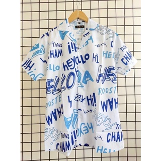 Áo sơ mi cổ vest nam nữ