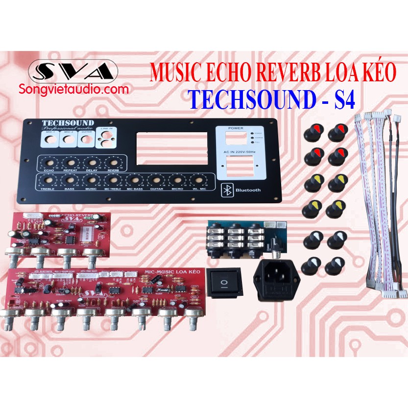 [Mã ELHACE giảm 4% đơn 300K] BỘ MẠCH LOA KÉO REVERB S4