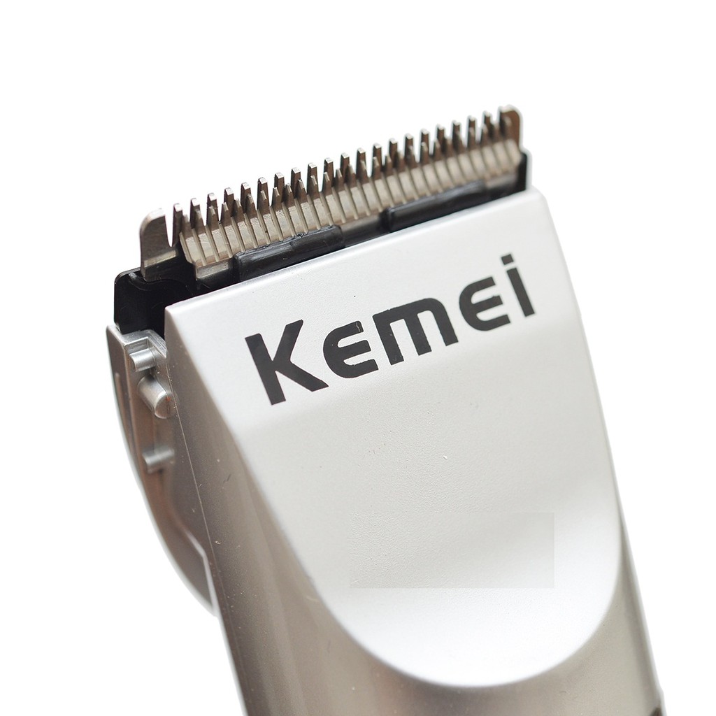 Tông đơ cắt tóc KEMEI 27c tặng kèm bộ kéo cắt tỉa hàng hiệu chính hãng
