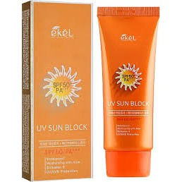 Kem Chống Nắng EKEL UV Sun Block SPF50+PA+++/ 70ml.