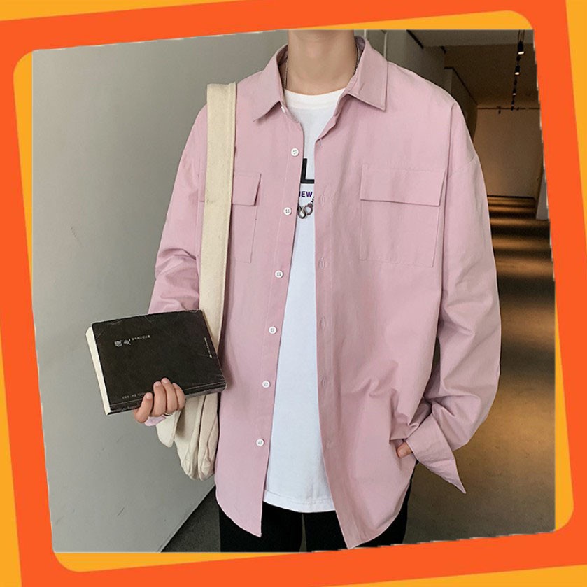 [Freeship - Hàng Auth] Áo Sơ Mi Kiểu Cách  Siêu Hot Chất Kaki Cực Đẹp