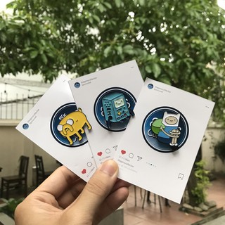 Pin cài áo hoạt hình Adventure Time