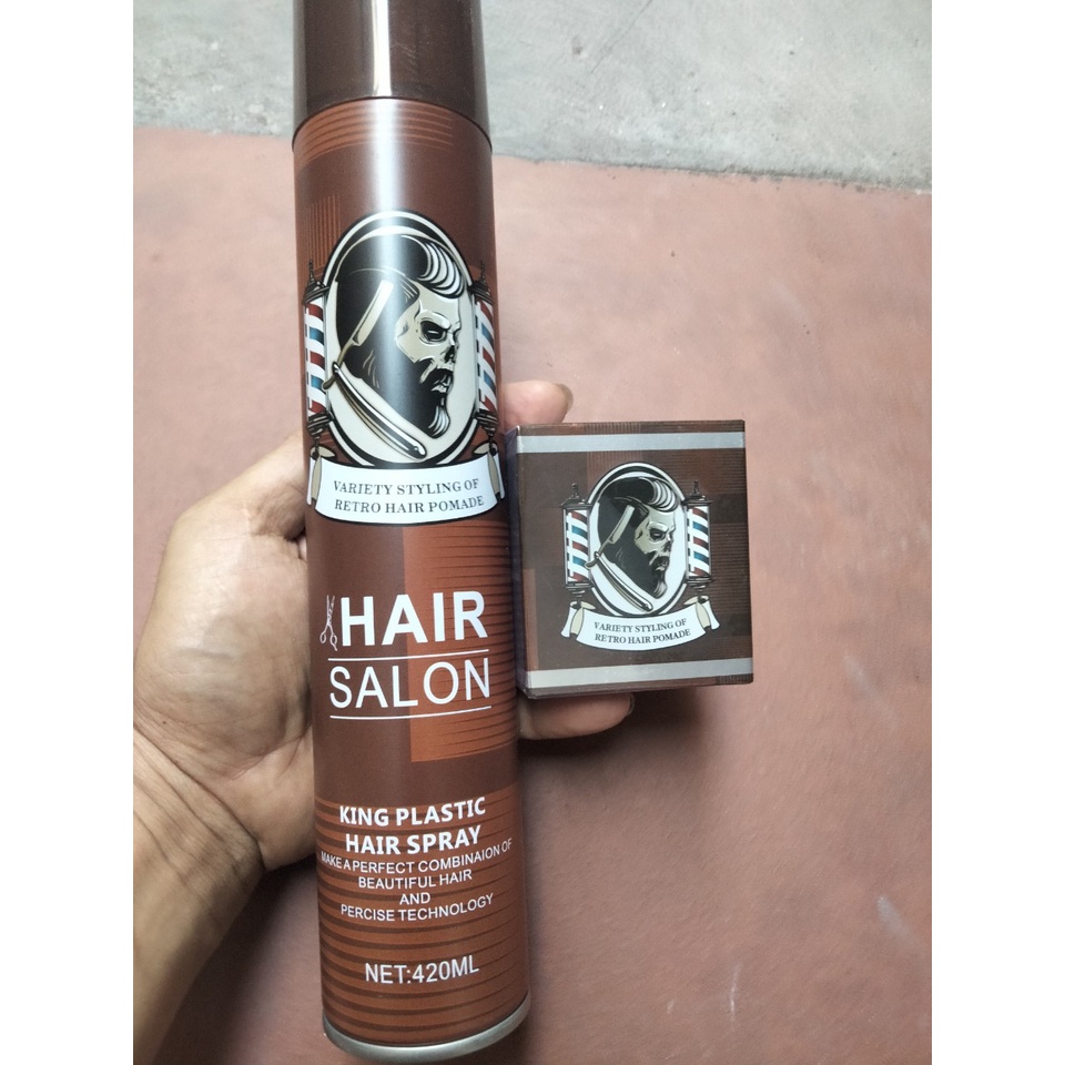 COMBO GÔM SÁP BARBER .(chất POPMADE)