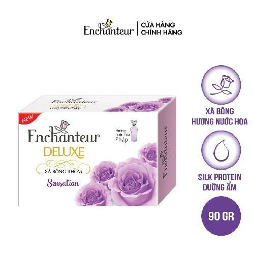 [HB Gift] Xà bông cao cấp Enchanteur Sensation 90gr/hộp