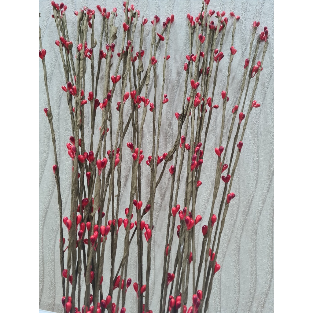 Set 5 nhánh nụ tầm xuân cắm bình trang tri,làm vòng hoa có thể uốn cong