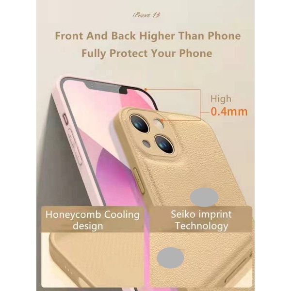 Ốp điện thoại da silicone chống sốc sang trọng thích hợp cho IPHONE 13 12 11 PRO MAX XR X XS 7 8 PLUS