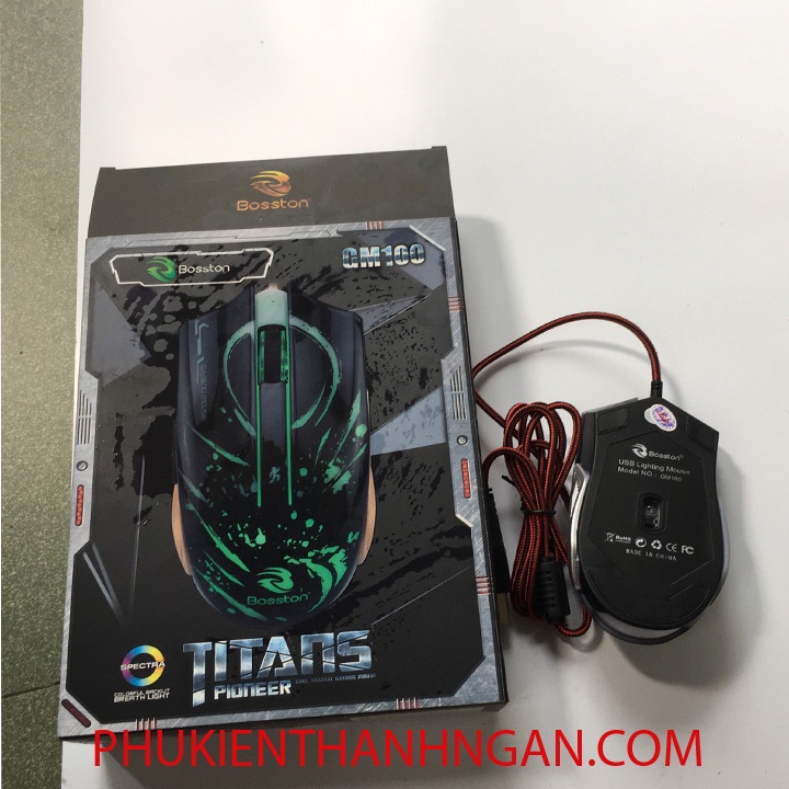 CHUỘT GAME BOSSTON GM100