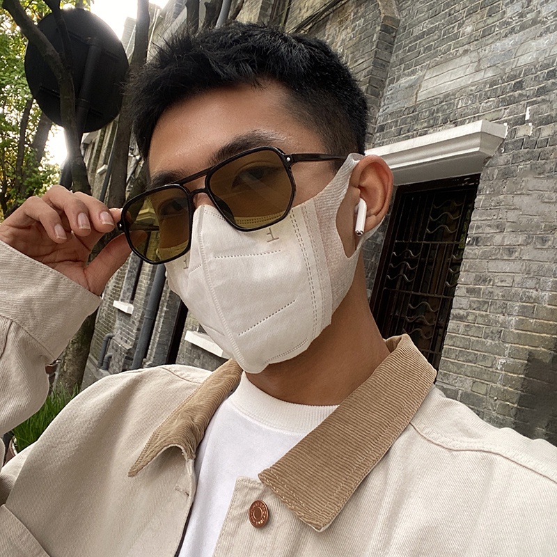 Kính Mát Gọng Vuông Chống Tia UV 400 Phong Cách Cổ Điển Dành Cho Cả Nam Và Nữ