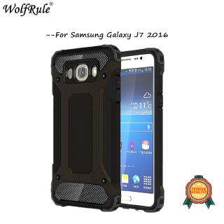 Fashion Armor Shockproof Cover Silicone Hard PC Back Protective Phone Case For Samsung Galaxy J7 2016