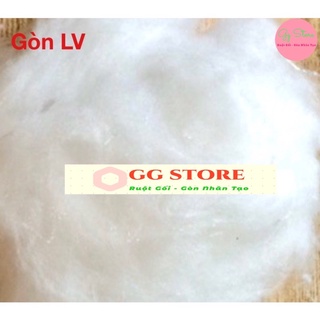 Bông gòn lông vũ cao cấp mềm mịn trắng làm gối gia đình-khách sạn 5 sao ,Gòn xơ xắn 3 chiều nhồi gối gấu bông giá rẻ 1kg