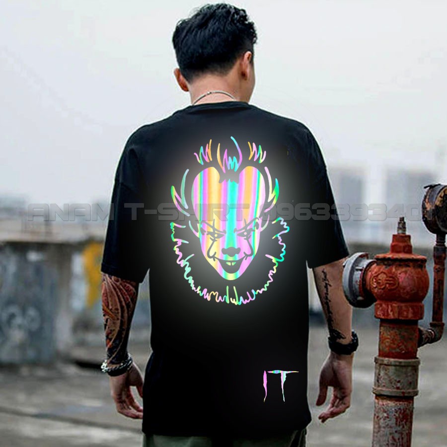 (VIDEO)ÁO THUN PHẢN QUANG 7 MÀU TAY LỠ NAM NỮ IT