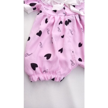 Set body bé gái 3 chi tiết