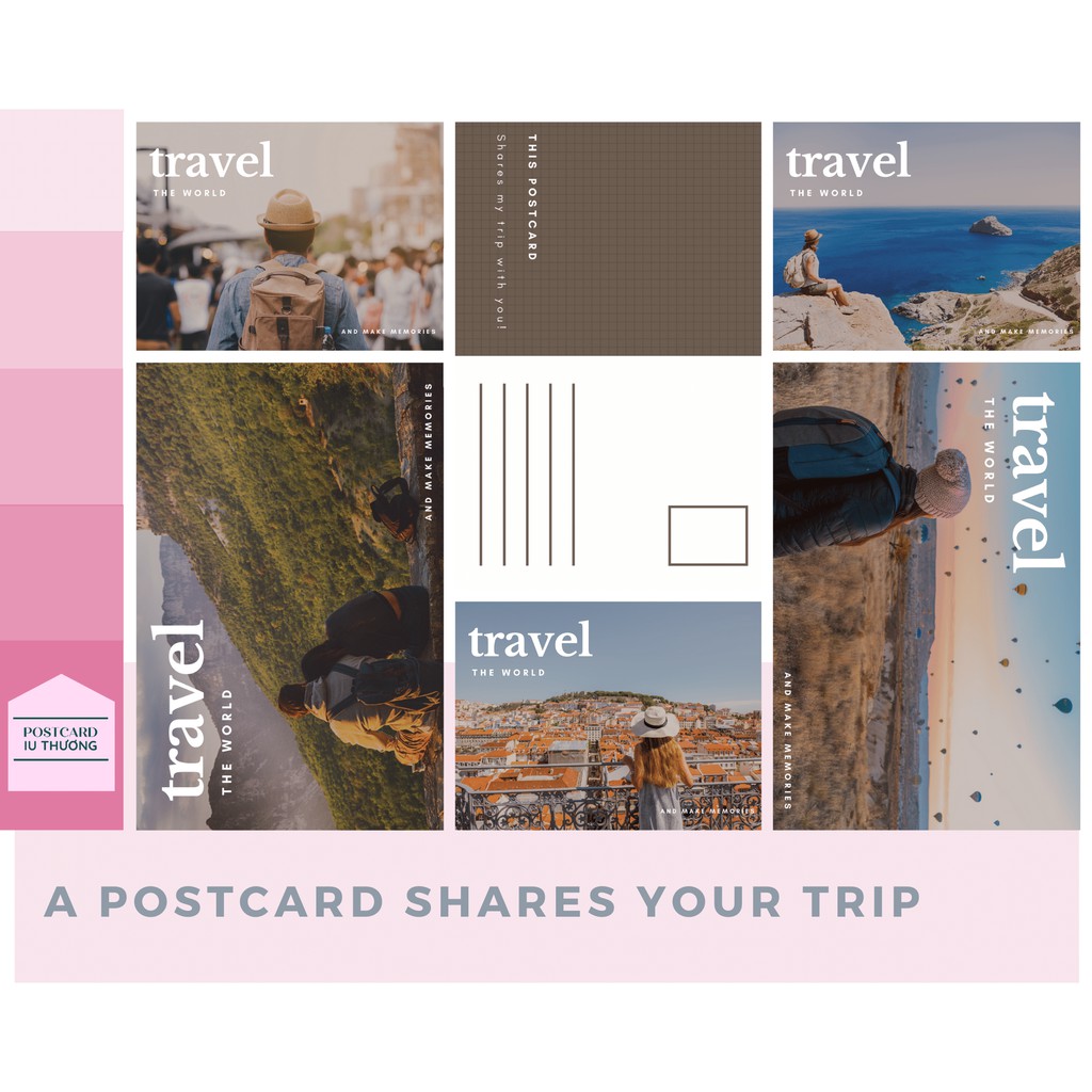 10 Postcard Travel the world - Du lịch thế giới tận hưởng tuổi thanh xuân