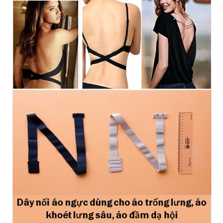Dây nối áo ngực dùng cho áo đầm, dạ hội trống lưng