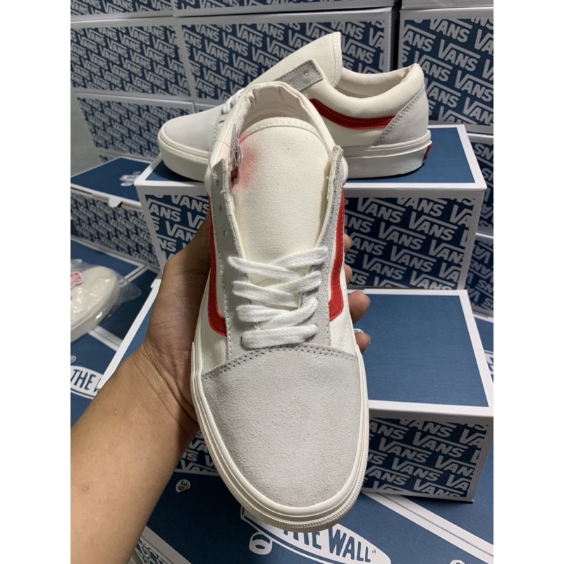 Giày Thể Thao Viền Đỏ Style 36 Chuẩn Box Xanh