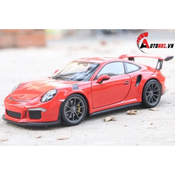 MÔ HÌNH XE PORSCHE 911 GT3 RS 2016 ORANGE 1:24 WELLY 5385