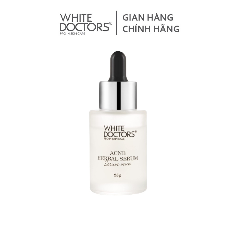 Serum giảm mụn White Doctors Acne Herbal Serum 25g