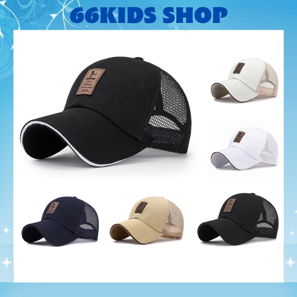 Nón lưỡi trai nam thêu chữ EDIKO cực đẹp phong cách Hàn Quốc thời trang cho nam và nữ 66KIDS SHOP