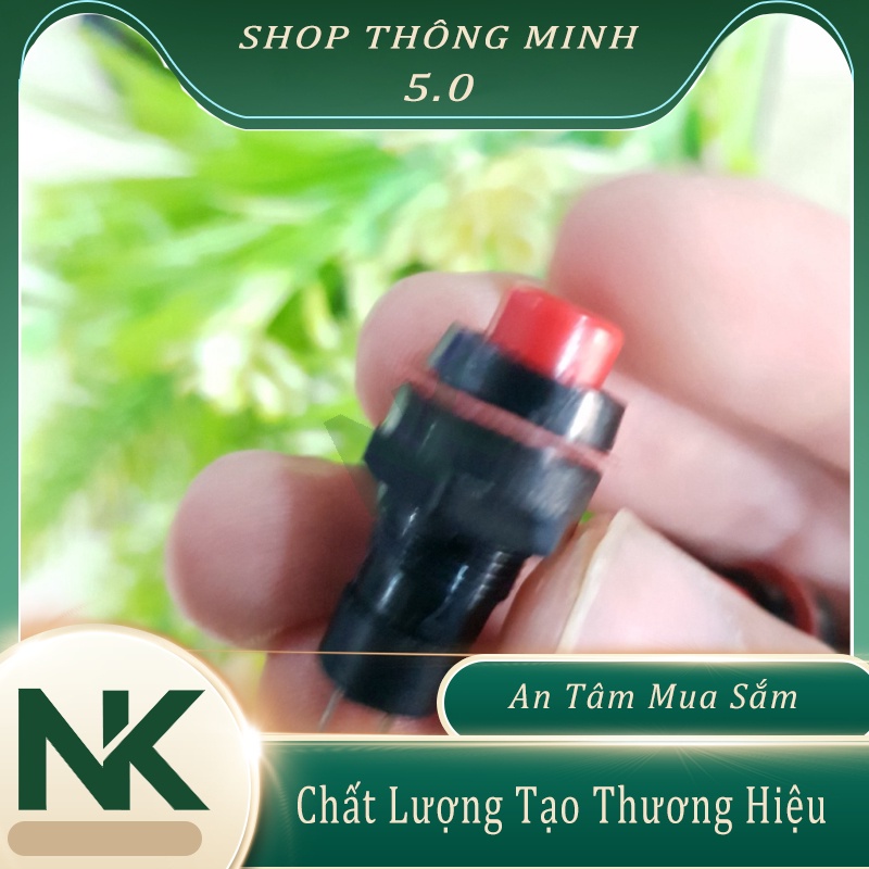 Công Tắc Bật Tắt Nguồn 3A 10MM Nút Nhấn Giữ On Off