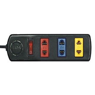 Ổ cắm liền dây Lioa 3 lỗ, 4 lỗ, 6 lỗ