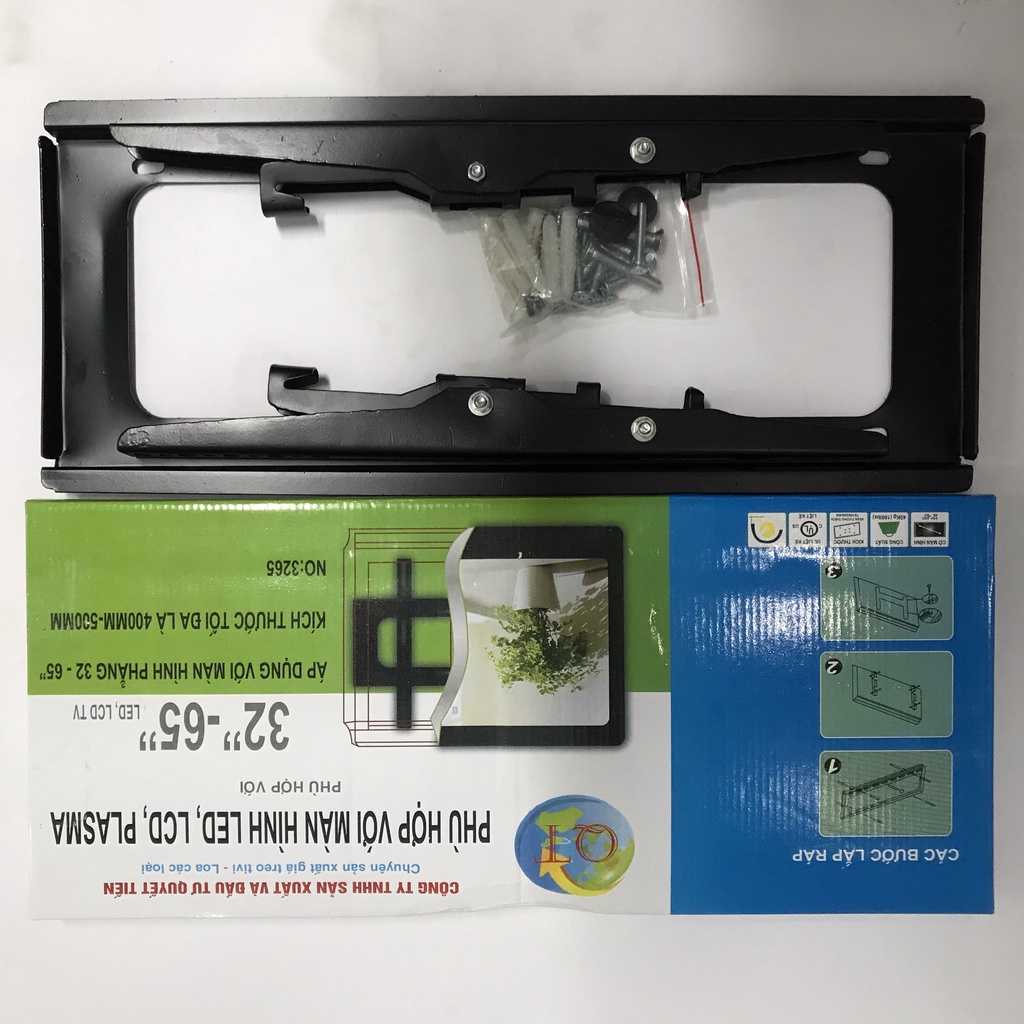 Giá treo tivi gật gù nghiêng 32-65 inch liền phên cực dễ lắp