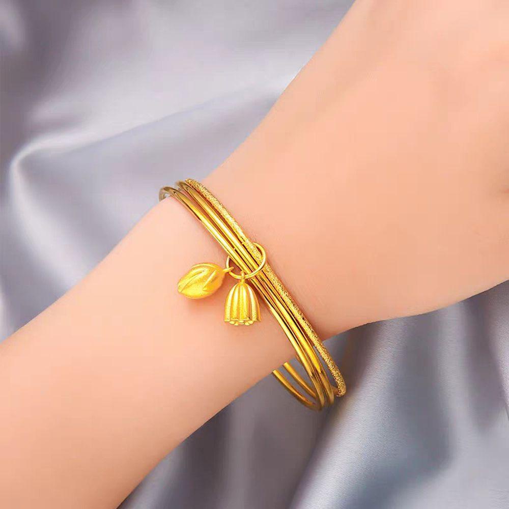 Vòng Tay Nhiều Lớp Gắn Chuông Phong Cách Cổ Điển Thời Trang Cho Nữ