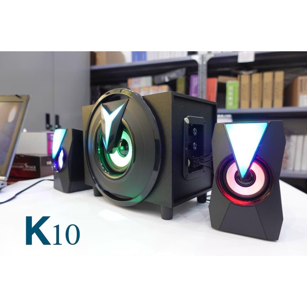 💯💯 LOA FT- K10 prime USB 2.1/ BLUTOOTH/ MODE ĐIỀU KHIỂN TỪ XA dùng cho laptop, máy tính 💯💯
