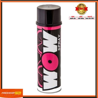 CHAI XỊT VỆ SINH SÊN CỰC MẠNH LUBE WOW SPRAY - Xịt Rửa Sên WOW Spray Thái Lan 600ml