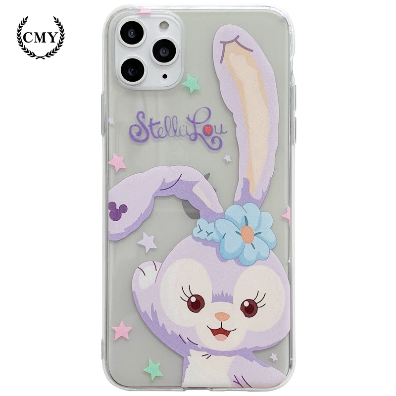 Ốp điện thoại in hình thỏ hoạt hình cho iPhone11/11Pro 11pro Max X XR XS XS MAX 6 7 8 plus SE | BigBuy360 - bigbuy360.vn