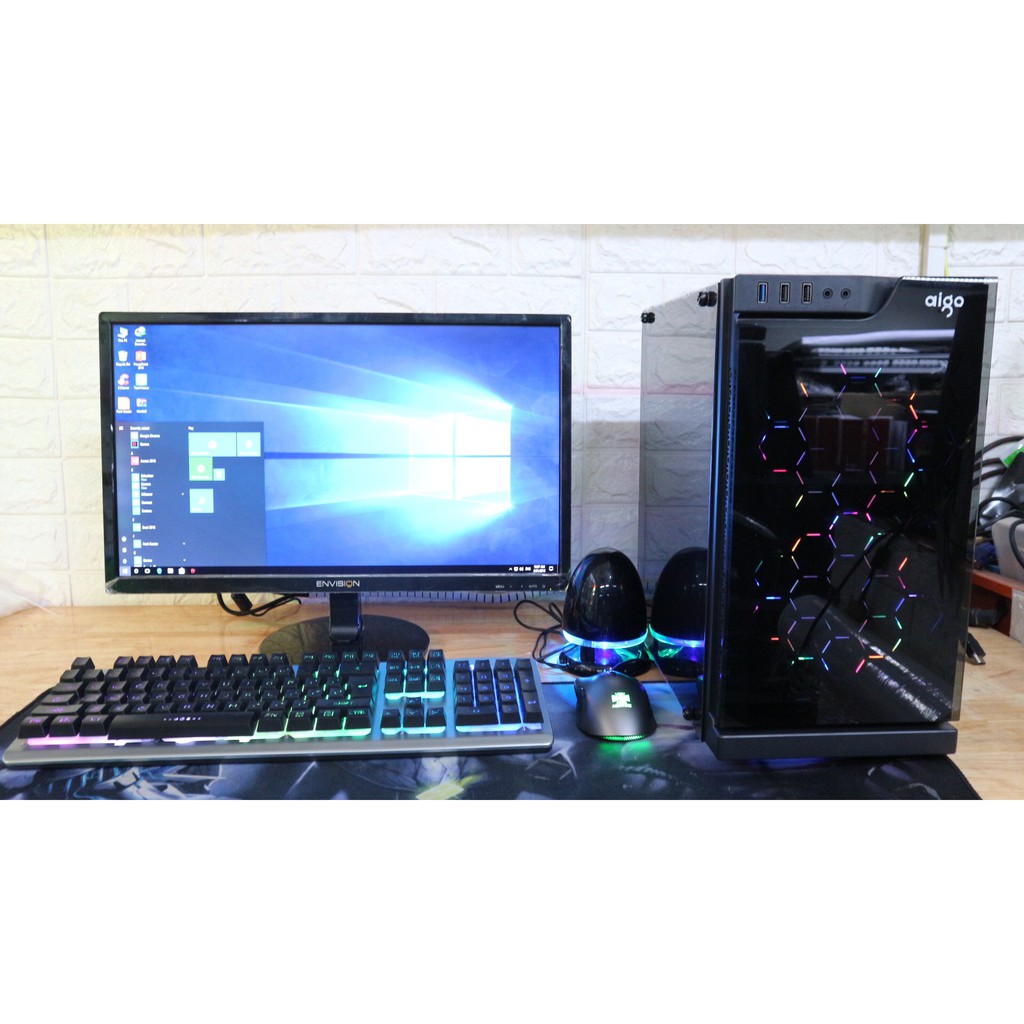 Bộ cấu hình i5-2400 chơi max lol,Fifa4..Màn hình 22inch led Full hd