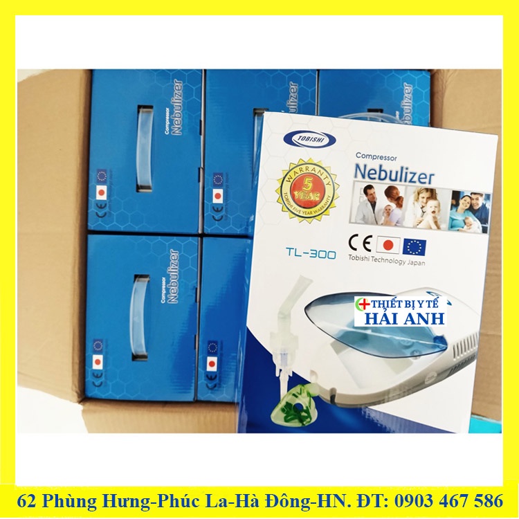 Máy Xông Khí Dung Dành Cho Bé, Xông + Hút Tobishi TL -100 Nhật Bản