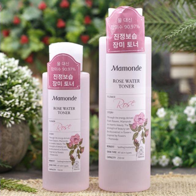 [ Chính Hãng ] Toner Mamonde Rose Water 250ml