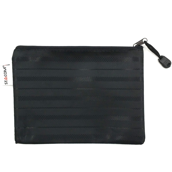 Túi Đựng Có Khóa Kéo, Chống Nước (Zipper Bag) Stacom B6 - 19x14 cm - Màu Đen