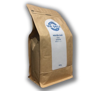 Cà phê hạt Arabica VieDeli, túi 500g