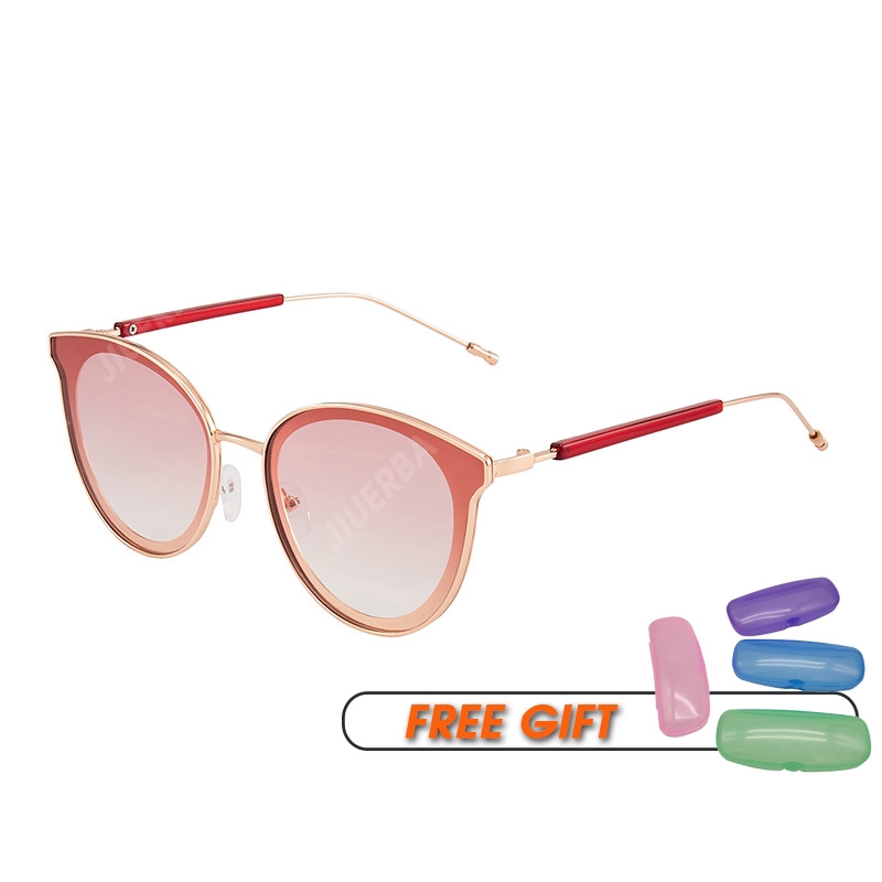 Kính Mát Mắt Mèo Chống Tia Uv Phong Cách Hàn Quốc Cho Nữ