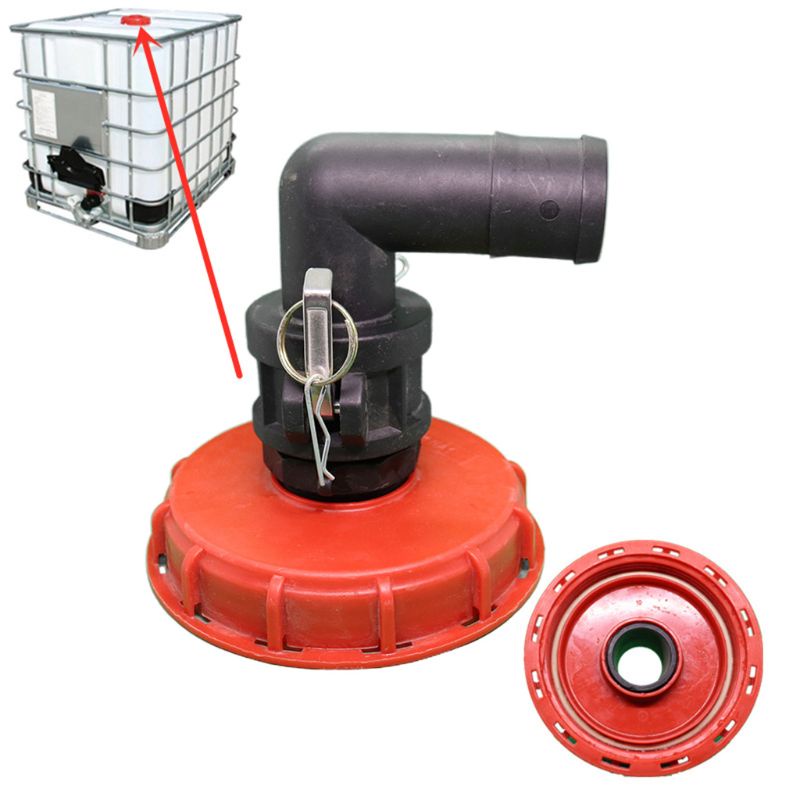 Nắp Bình Xăng IBC Có Đầu Nối Lỗ Thông Gió Chống Bụi Chống Rò Rỉ