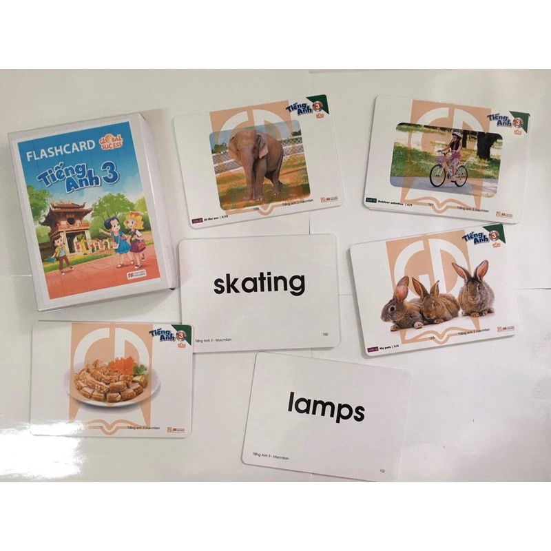 FLASH CARD LỚP 3 GLOBAL SUCCESS 2022