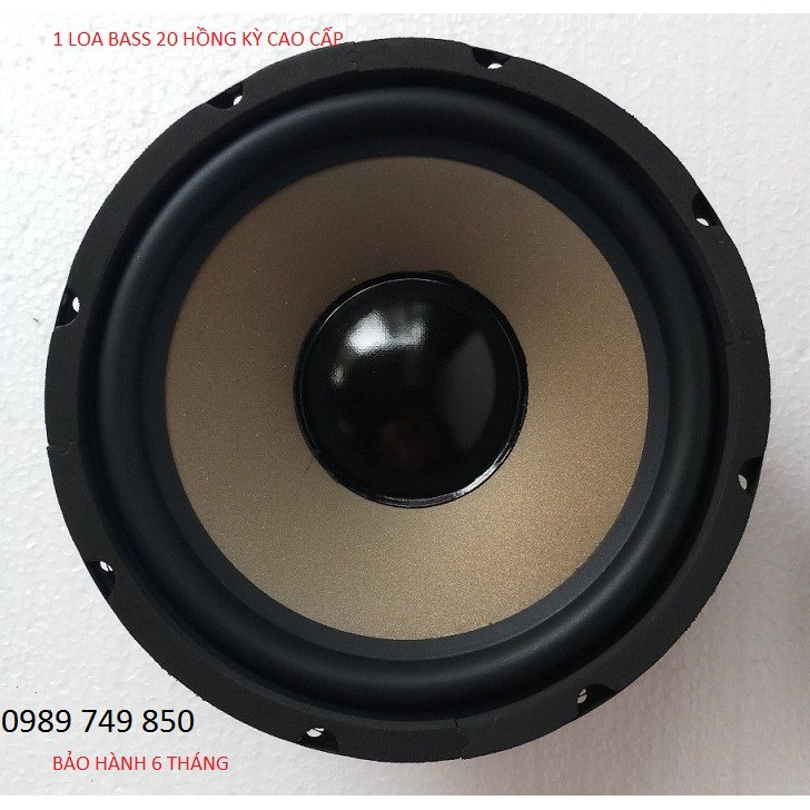 1 LOA BASS 20 HỒNG KỲ CAO CẤP