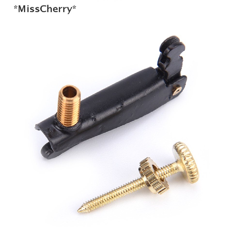Bộ 4 Dụng Cụ Điều Chỉnh Tông Kim Loại Màu Đen Cho Đàn Violin 4 / 4 3 / 4
